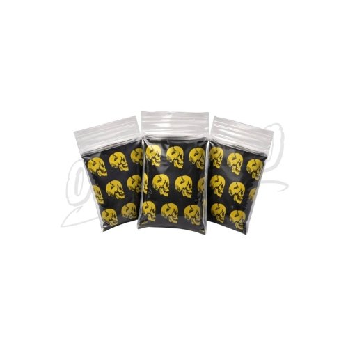 Bolsa Hermética Calavera 2X3 Plástica
