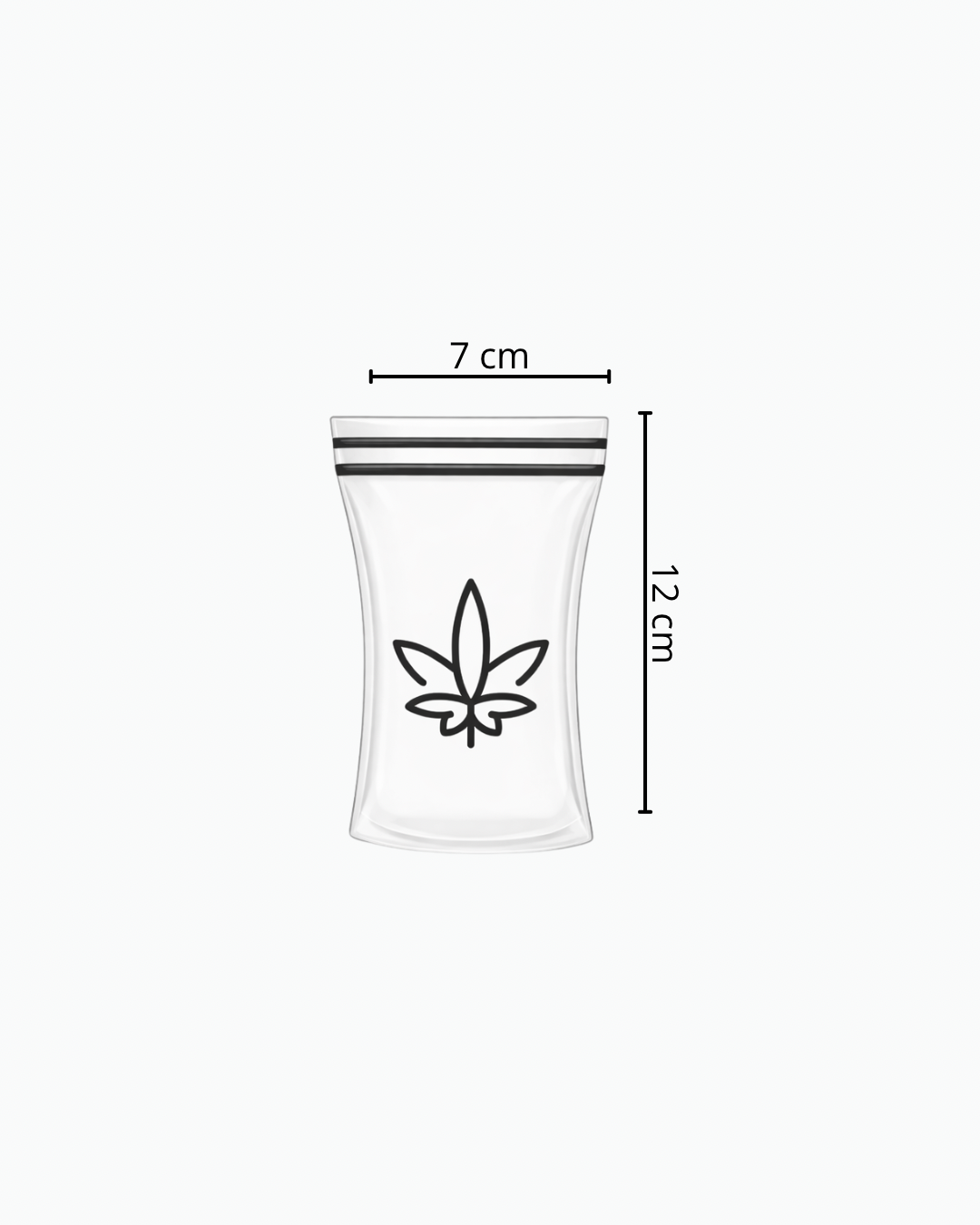 Bolsa Hermética 7X12 Plástica