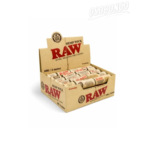 Mechero RAW Hemp Wick